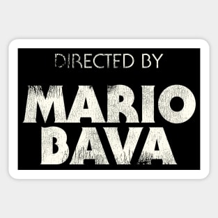 Directed by Mario Bava Sticker